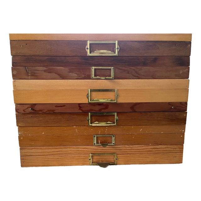 Set of 6 Vintage Uc Berkeley Museum Entomology Specimen Cases – Cis Stamped For Sale