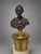Grand Tour François Sellier, Pair French Neoclassical Bronze Busts of Voltaire and Rousseau For Sale - Image 3 of 10