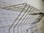 Mid-Century Metal Wall-Mounted Coat Racks by Karl Fichtel for Drahtwerke Erlau, 1960s, Set of 4 For Sale - Image 9 of 18