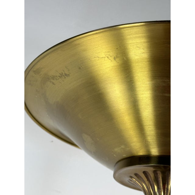 Halogen Floor Lamp in Gold-Plated Brass from Gault, 1980s For Sale - Image 6 of 10