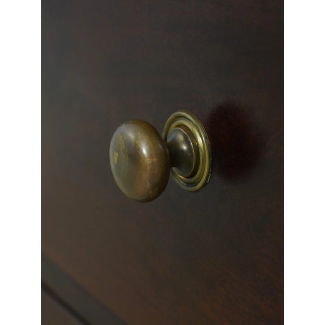 Dr Dimes Primitive Cherry 4 Door Server Buffet For Sale - Image 9 of 18