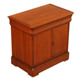 French Louis Philippe Style Cherry Nightstand For Sale