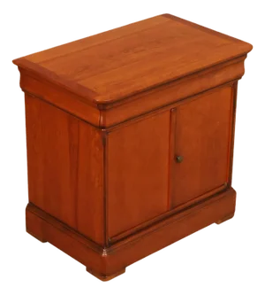 French Louis Philippe Style Cherry Nightstand
