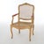 1900 - 1909 Antique French Louis XV Fruitwood & Cane Arm Chair 1900 For Sale - Image 5 of 12