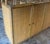 Coastal Vintage Coastal Rattan Etagere Cabinet With Glass Shelves For Sale - Image 3 of 8