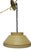 Vintage Yellow Gold Tole French Filagree Metal Hanging Ceiling Light Perfect for that Granny Retro Kitchen, Farmhouse,...