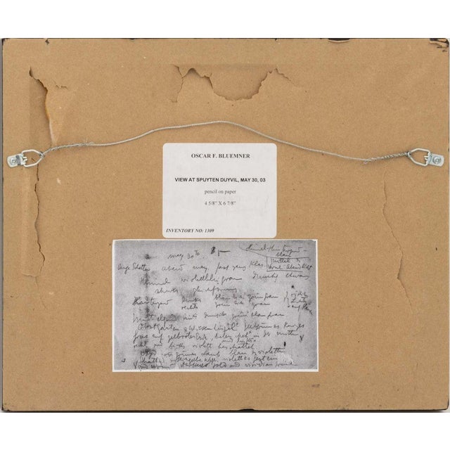 Oscar F. Bluemner Landscape Scenes Graphite, 2 For Sale - Image 10 of 12