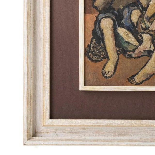Pinho Diniz, Figurative Scene, Oil Painting For Sale - Image 3 of 6