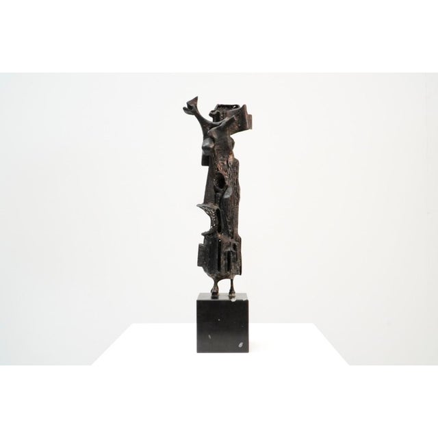 Roger Bonduel, Abstract Sculpture, 1960s, Bronze For Sale - Image 16 of 16