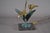 Vintage Brass Flower Lamp For Sale - Image 3 of 7