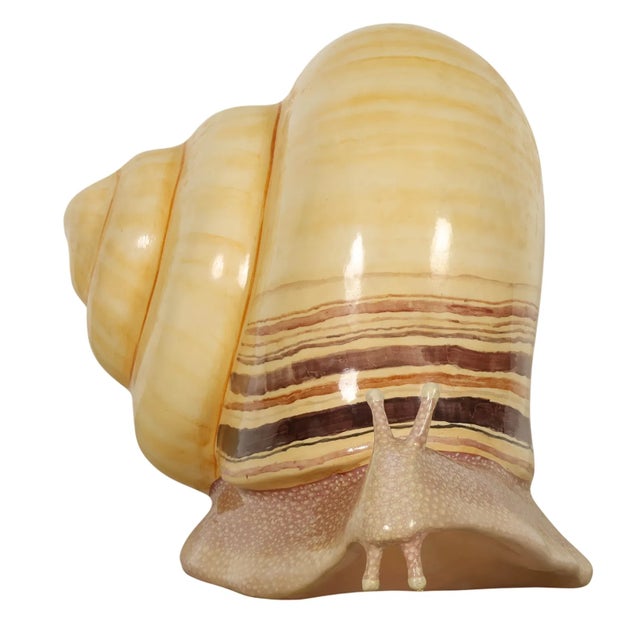 Mexican Rare Sergio Bustamante Signed/Numbered Snail Sculpture For Sale - Image 3 of 6