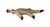 Vintage Karaja Tribe Clay Ceramic Alligator Statue Brazil For Sale In New York - Image 6 of 8