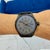 Black Alpina Startimer Pilot 44mm Al-525gg4fbs6 Grey Dial Leather Strap Steel Watch For Sale - Image 8 of 8