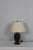 Sienna 1930s Petite Burled Mahogany Turned Lamp For Sale - Image 8 of 8
