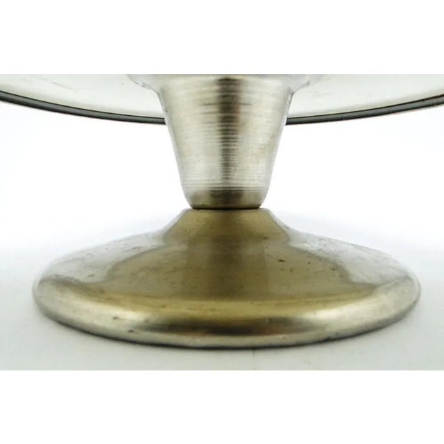 Art Deco Bowl on Stand, Poland, 1950s For Sale - Image 6 of 8