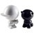 Tvboy & Nico Sculpture by Tvboy for Superego Editions, Set of 2 For Sale - Image 9 of 9