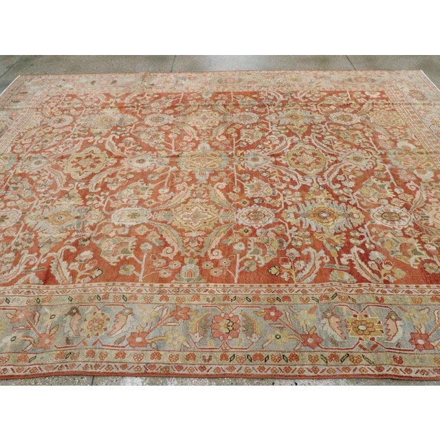 Galerie Shabab Collection Early 20th Century Persian Mahal Carpet For Sale In New York - Image 6 of 9