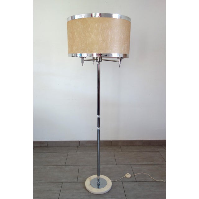 Space Age Three-Light Floor Lamp attributed to Scolari, 1970s For Sale - Image 4 of 15