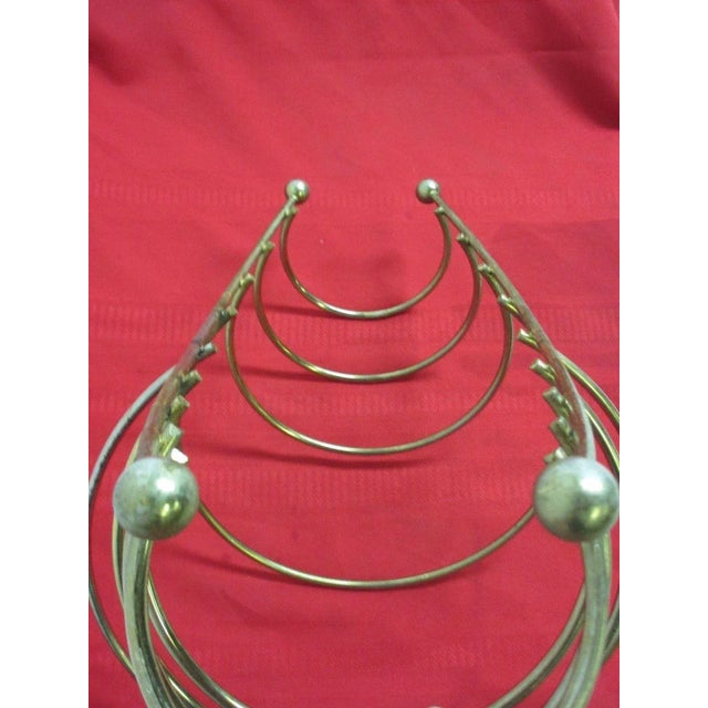 Mid-Century Wire Magazine Rack For Sale - Image 5 of 9