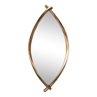 Regina Andrew Arbre Mirror in Antique Gold For Sale
