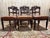 Napoleon III Chairs in Mahogany and Leather, Set of 6 For Sale - Image 9 of 9