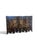 Chinoiserie 18th Century Coromandel Pagoda 8 Panel Folding Screen For Sale - Image 3 of 14