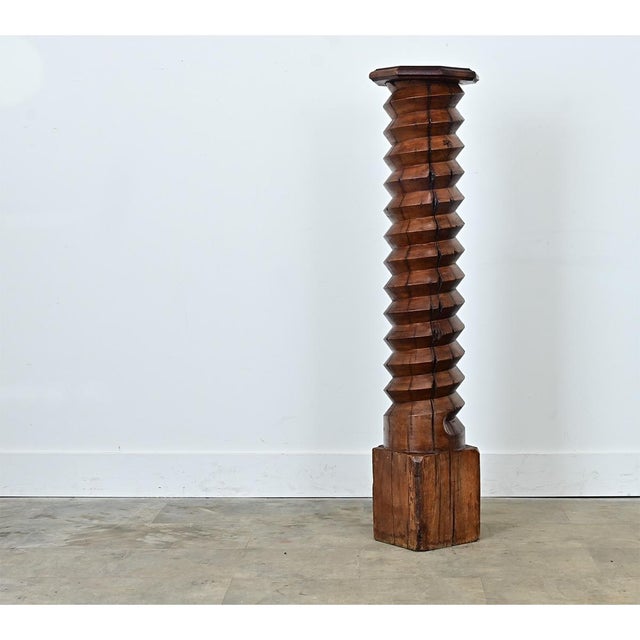 French 18th Century Grape Screw Press / Pedestal For Sale - Image 4 of 11