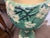 20th Century Roseville Pottery Jardiniere with stand. Beautiful dogwood pattern with flowers and branches. Hard to find...