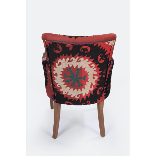 Suzani Armchair - Ethnic Bergere For Sale - Image 4 of 13
