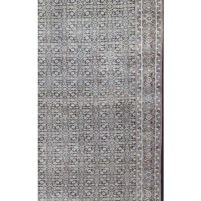 Malayer Antique Rug from Persia with Small-Scale Geometrics, rug SUS-1908-7, country of origin / type: Iran / Malayer,...