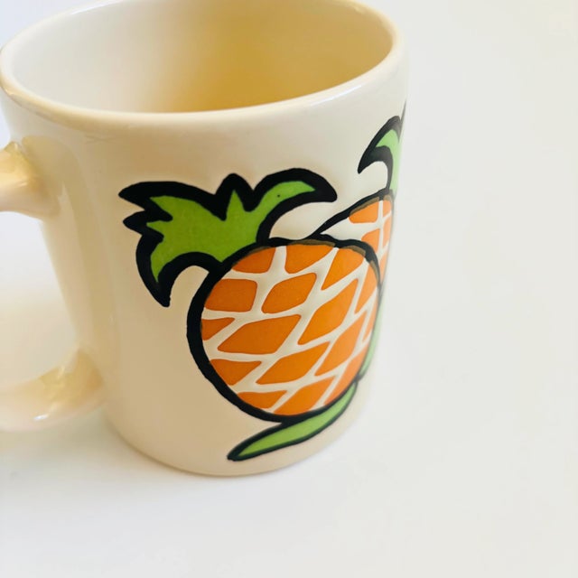 Pineapple Mug by Waechtersbach Spain For Sale - Image 4 of 7