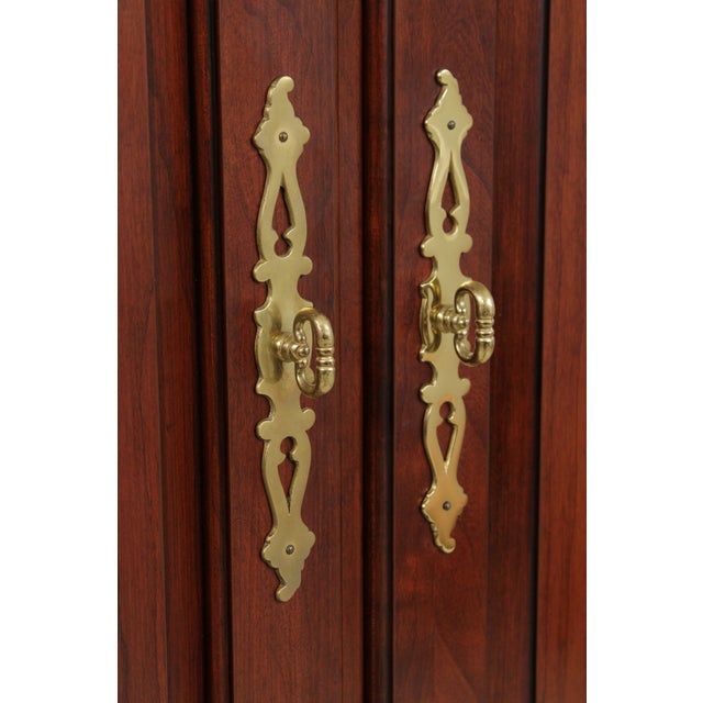 Henkel Harris Cherry Tv Armoire Cabinet For Sale - Image 11 of 15