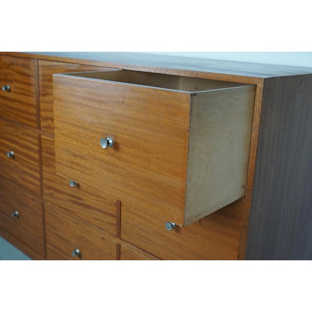 Mid-Century Dutch Shop / Apothecary Cabinet For Sale - Image 16 of 17