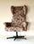 Mid-Century Modern Swivel Wing Chair, Czechoslovakia, 1970s For Sale - Image 3 of 18