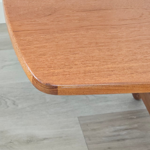 Wood Kurt Østervig Model 206 Surfboard Coffee Table for Jason Møbler 67.5", Denmark For Sale - Image 7 of 18