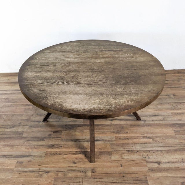 West Elm Arc Base Pedestal Dining Table Chairish