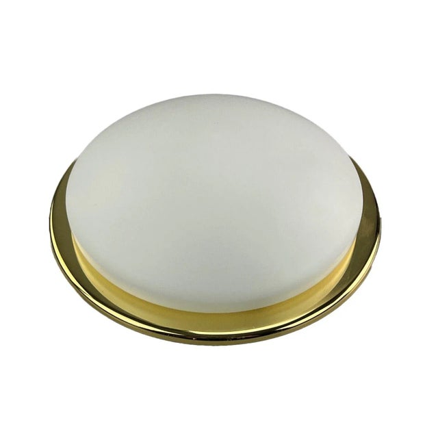 Space Age Glass Ceiling Light from Hustadt Leuchten, 1970s For Sale - Image 13 of 13