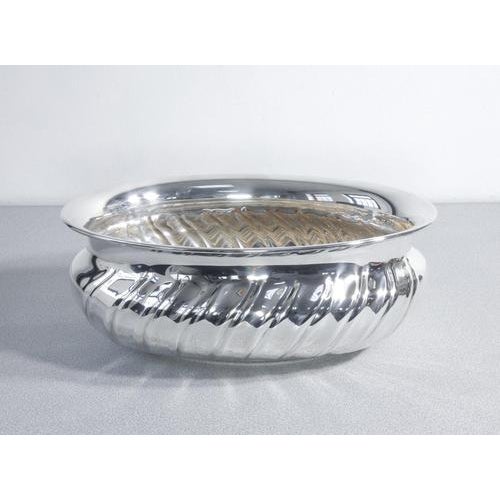 Metal Centerpiece Vase in Sheffield For Sale - Image 7 of 10