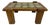 Brutalist Oak Coffee Table with Tiled Top, 1960s For Sale