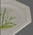 Vintage Ceramic Hand Painted Bamboo Pattern Made in Italy Pedestal Cake Stand For Sale - Image 4 of 8