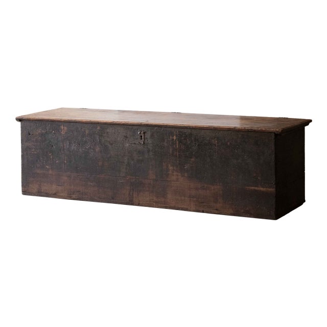 Long Spanish Catalan Trunk, 18th Century For Sale