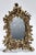 Gold Antique Baroque Brass Table Mirror, 1890s For Sale - Image 8 of 16
