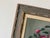 Vintage Floral Still Life Oil on Canvas Painting by Edvi Illés – Framed For Sale - Image 9 of 10