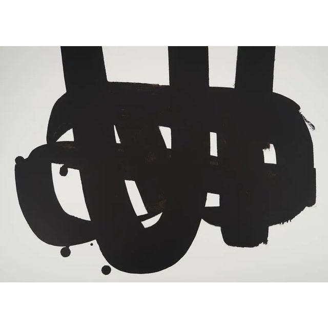 Pierre Soulages, Munich Olympic Games, 1972, Lithograph For Sale - Image 4 of 11