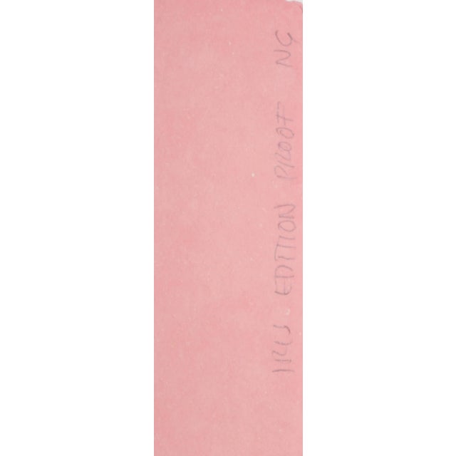 Photogravure on Pink Paper, "Iris Edition Proof NG" in pencil Edition of Iris Edition Proof Image Size: 20 x 13.5 inches...