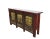 Chinese Late 19th Century Mongolia Sideboard With Hand Painted Mountains Doors For Sale - Image 3 of 11