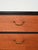1950s Small Scandinavian Black Lacquered Chest of Drawers, 1950s For Sale - Image 5 of 10