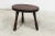 Low Brutalist Wood Stool, 1950 For Sale - Image 12 of 13