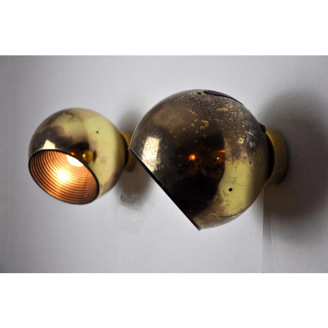 Spanish Space-Age Sconces from Fase, 1970s, Set of 2, in Good conditions. Designed 1970 to 1979 This piece has an...