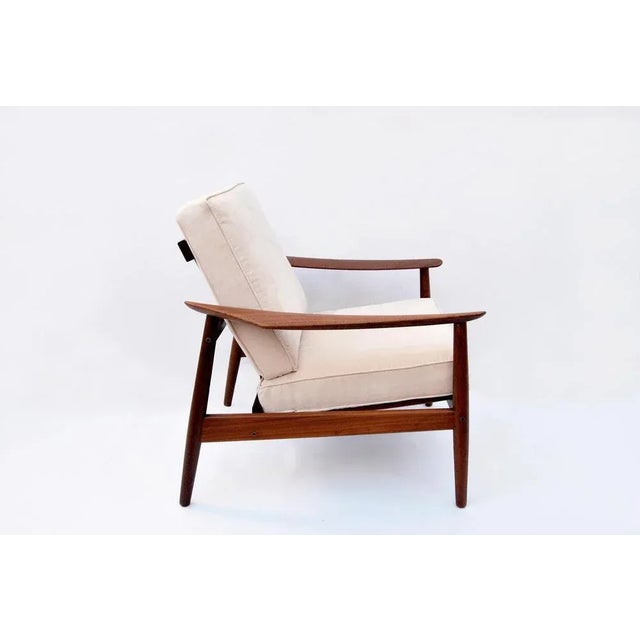 Arne Vodder Vintage Armchair by Arne Vodder for France & Son, Denmark, 1960s For Sale - Image 4 of 11